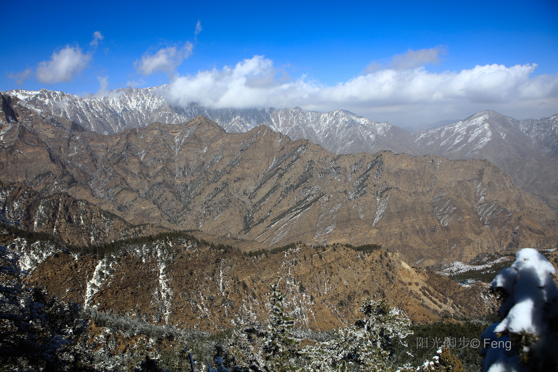 清明時節雨紛紛,賀蘭山上雪景美(之二)(原創)