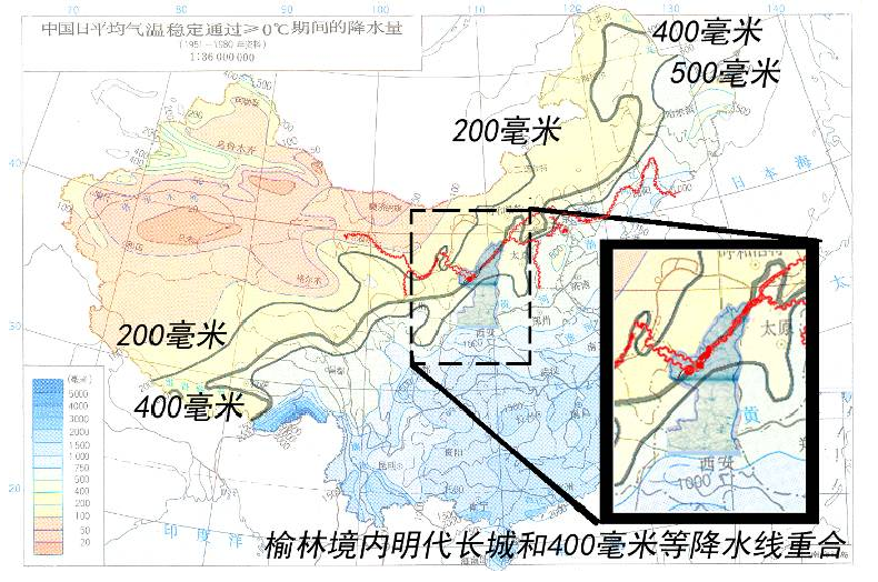 陕西沙漠下发现罕见明长城营堡,有什么特点?为何会是在榆林?