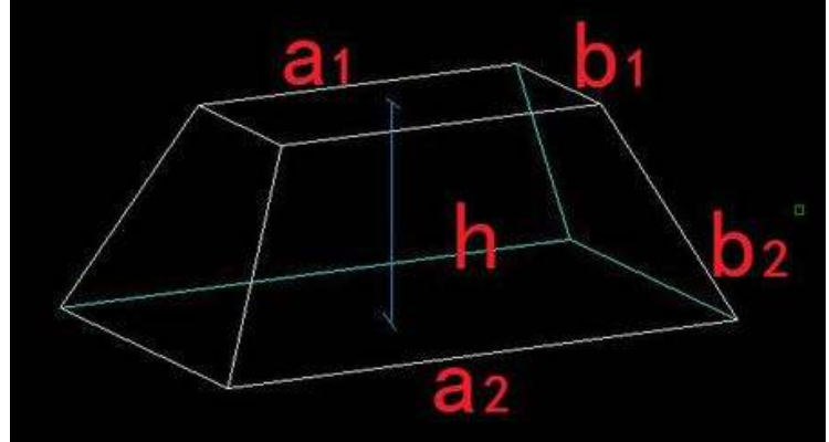 梯形体积公式图解图片