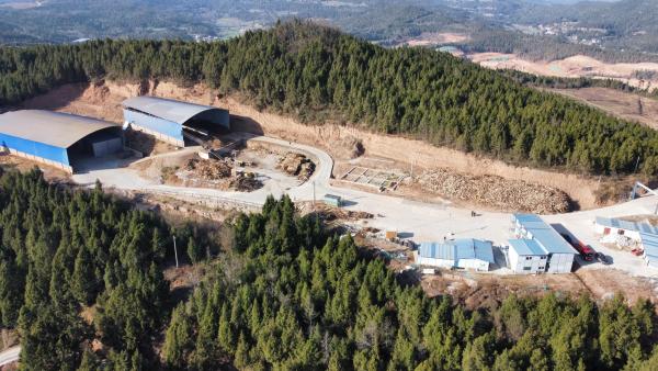 剑阁县武连镇:生物质燃烧颗粒全产业链项目建成投产