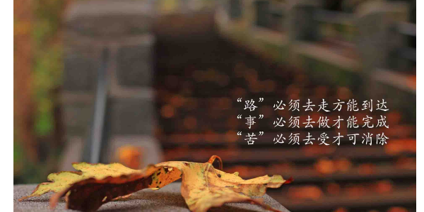 一个人孤独前行励志句子