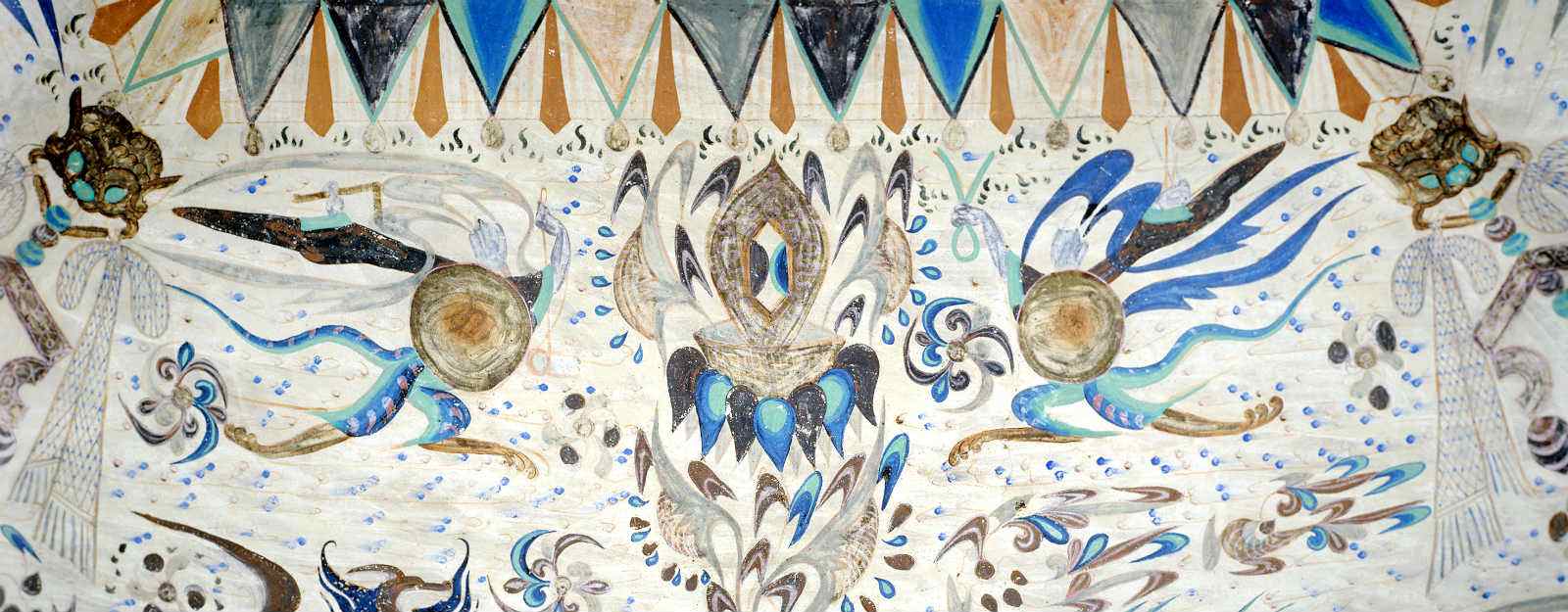 疏勒河流域河谷地带,北魏石窟壁画的艺术形态