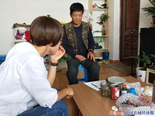 吉林抚松县松江河镇站前社区开展扫黑除恶专项斗争调查问卷活动