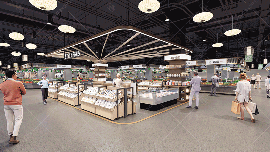 新疆乌鲁木齐农批市场设计案例,"通"达美好,"汇"聚新鲜!