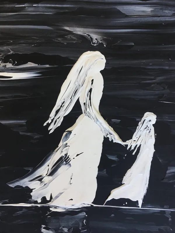 她是有14重人格的天才画家,最黑暗人格全新作品曝光