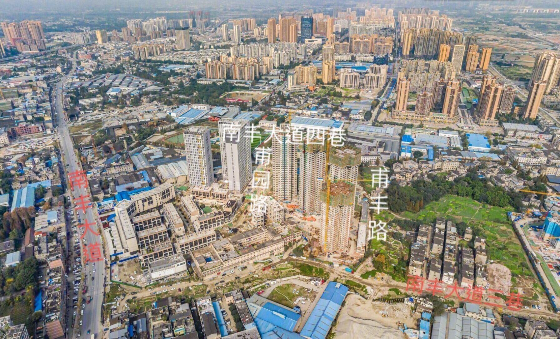 新都区大丰街道新建南丰大道四巷道路工程