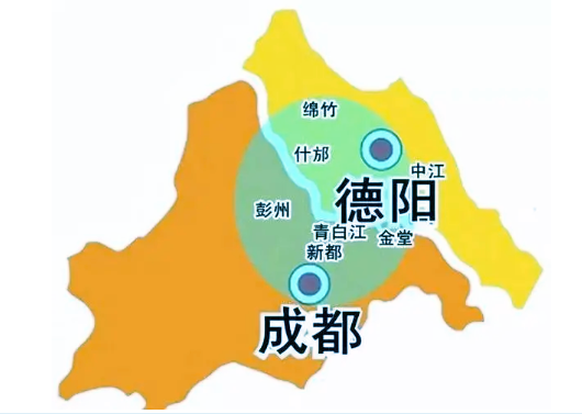 分析成德眉资同城化现状,可考虑将眉山整体划到成都市