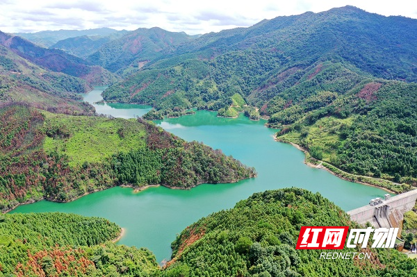 两江口水库图片