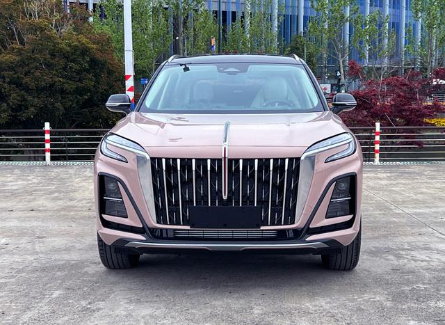 全新红旗hs3混动版实车曝光,外观很霸气,上海车展正式亮相