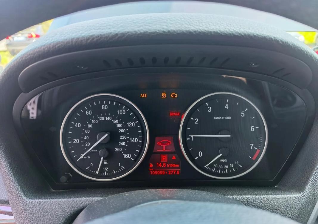 宝马x5仪表盘图标说明