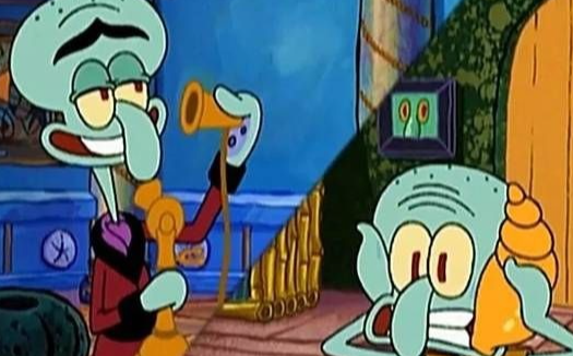 《海绵宝宝》:关于章鱼哥脚脚的超痛特写