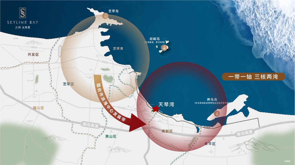 在烟台,有一种仙境叫作万科·天琴湾