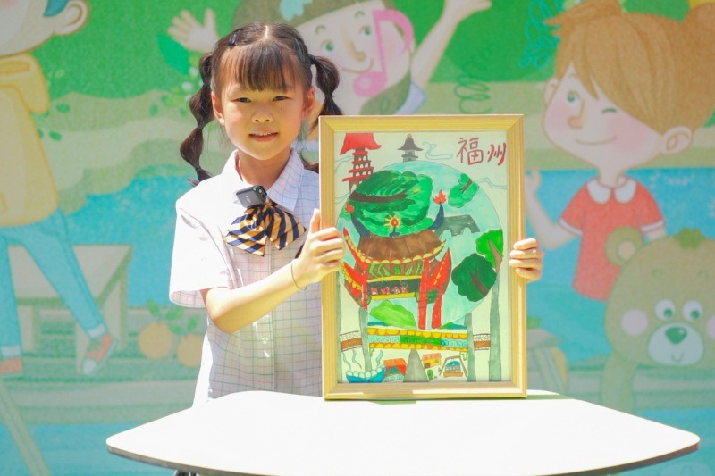 福州市鼓楼第三中心小学(福州市林则徐小学):福娃讲福事 福礼迎"六