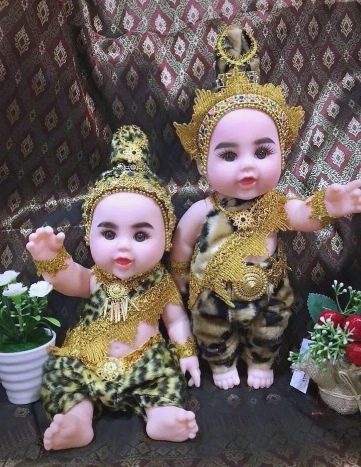 东南亚,拥有百余年历史的神秘shen物,又被人们称为"金童子"或"佛童子"