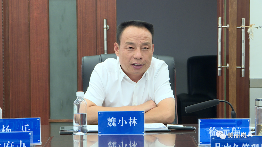 魏小林主持召开全县防汛防滑调度会议