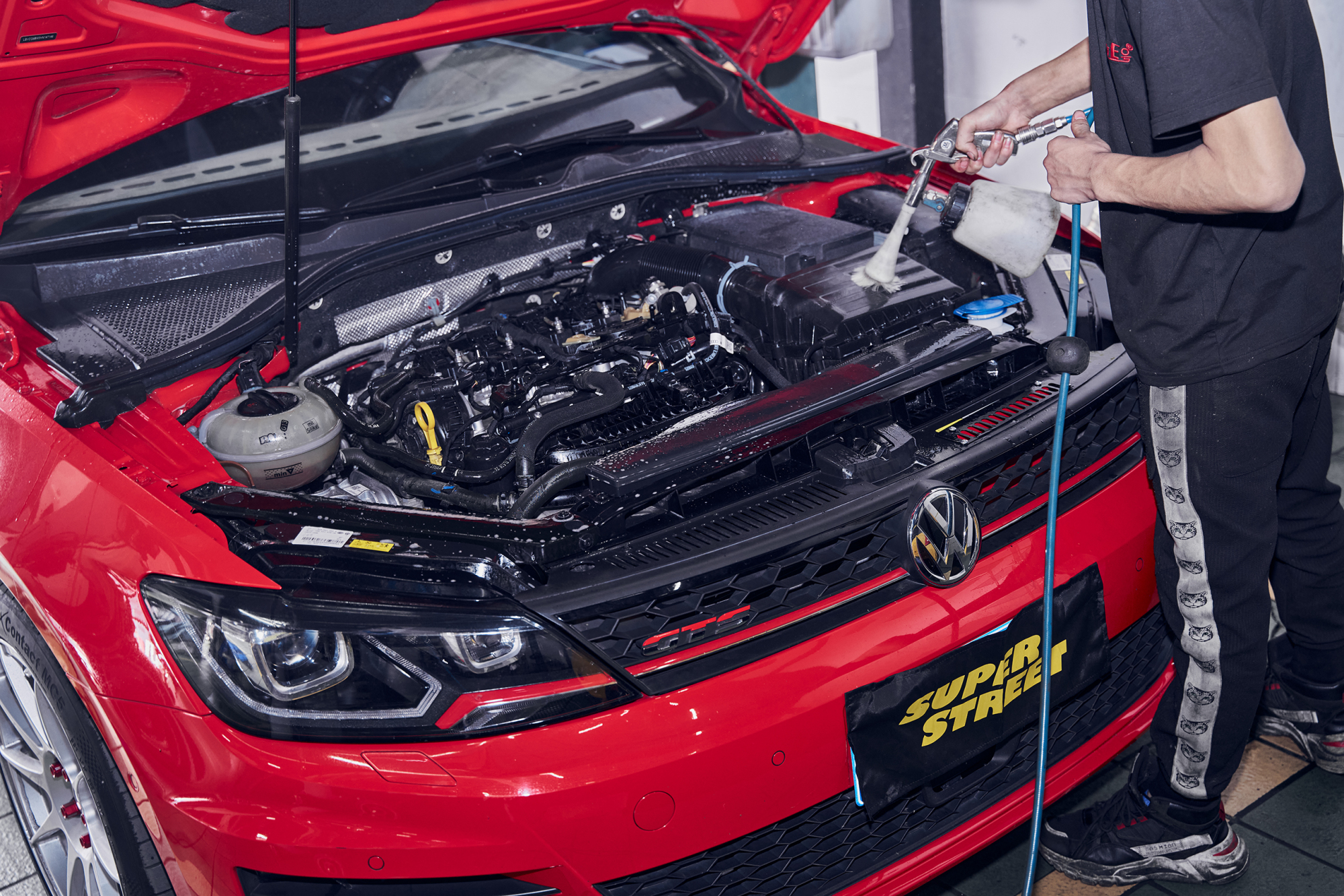 动力释放 大众凌渡gts刷写apr1阶ecu电脑程序 更换安索欧规机油