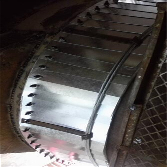 回转窑鱼鳞片密封