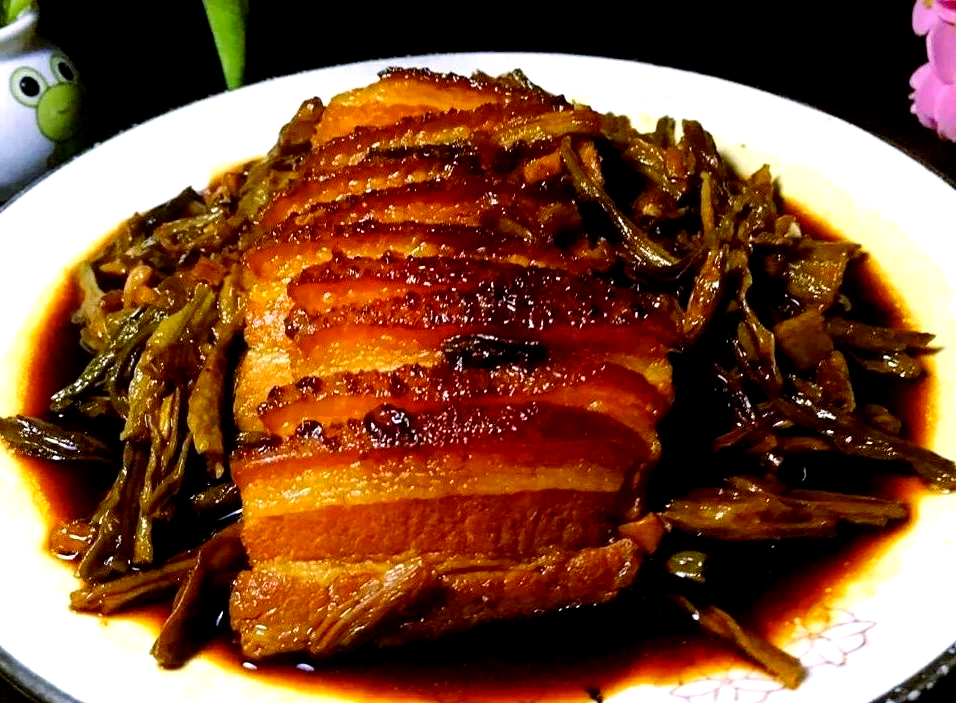 干豆角炖五花肉,寒冬里的美味回忆