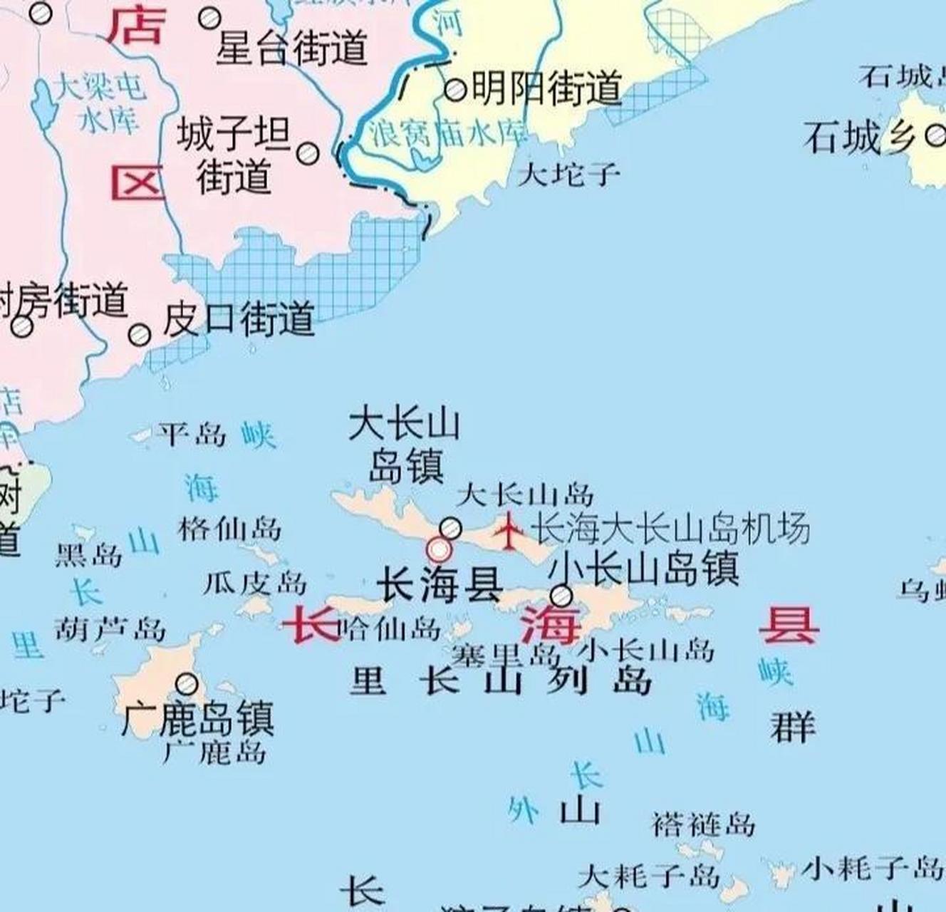 大连长兴岛地理位置图片