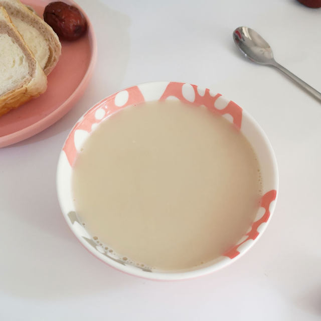 山药红枣豆浆,每天一杯豆浆,补血健脾