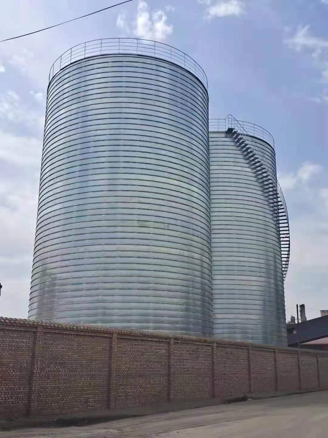 粮食钢板仓 螺旋仓