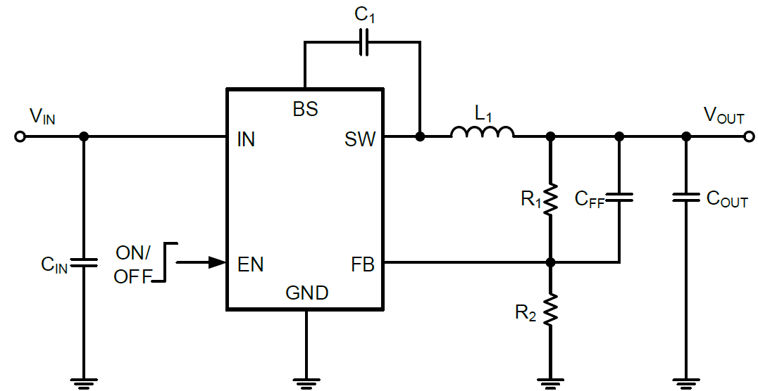 sl1588m dcdc28v降压24v 12v 5v 3 3v低功耗同步降压电源芯片