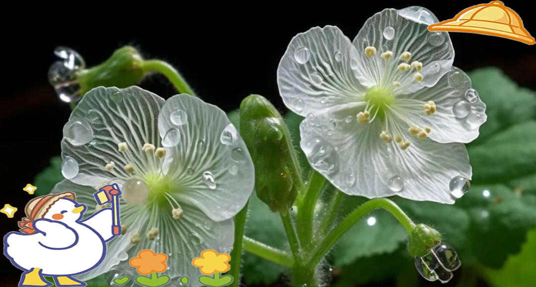 日本山荷叶:神秘水晶花的生长与养护指南