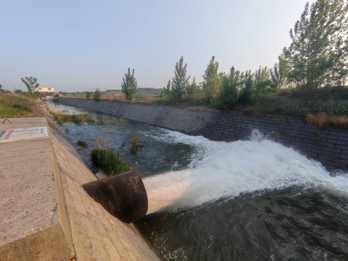 26天!日照水库开闸放水保灌溉