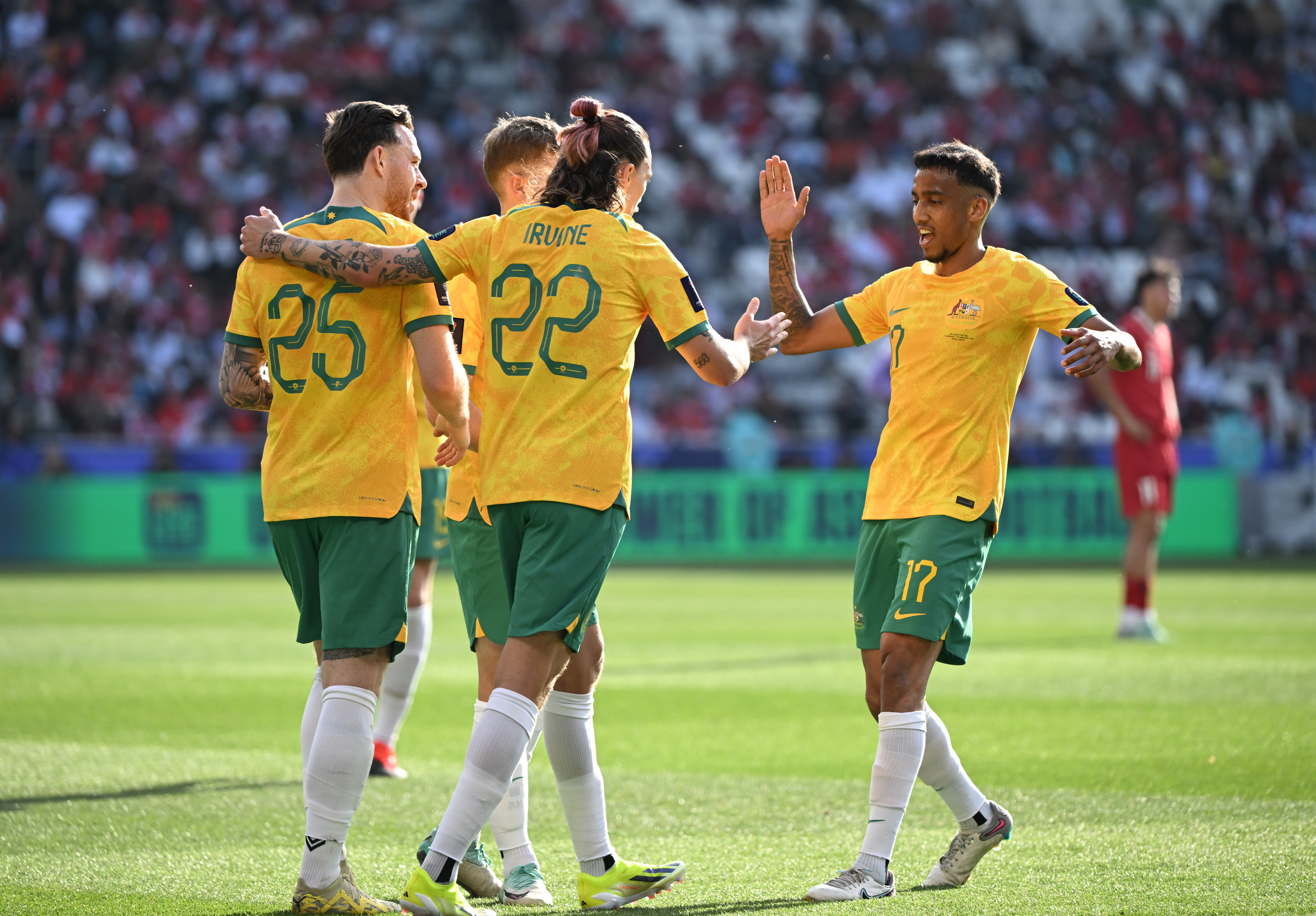 足球——八分之一决赛:澳大利亚晋级