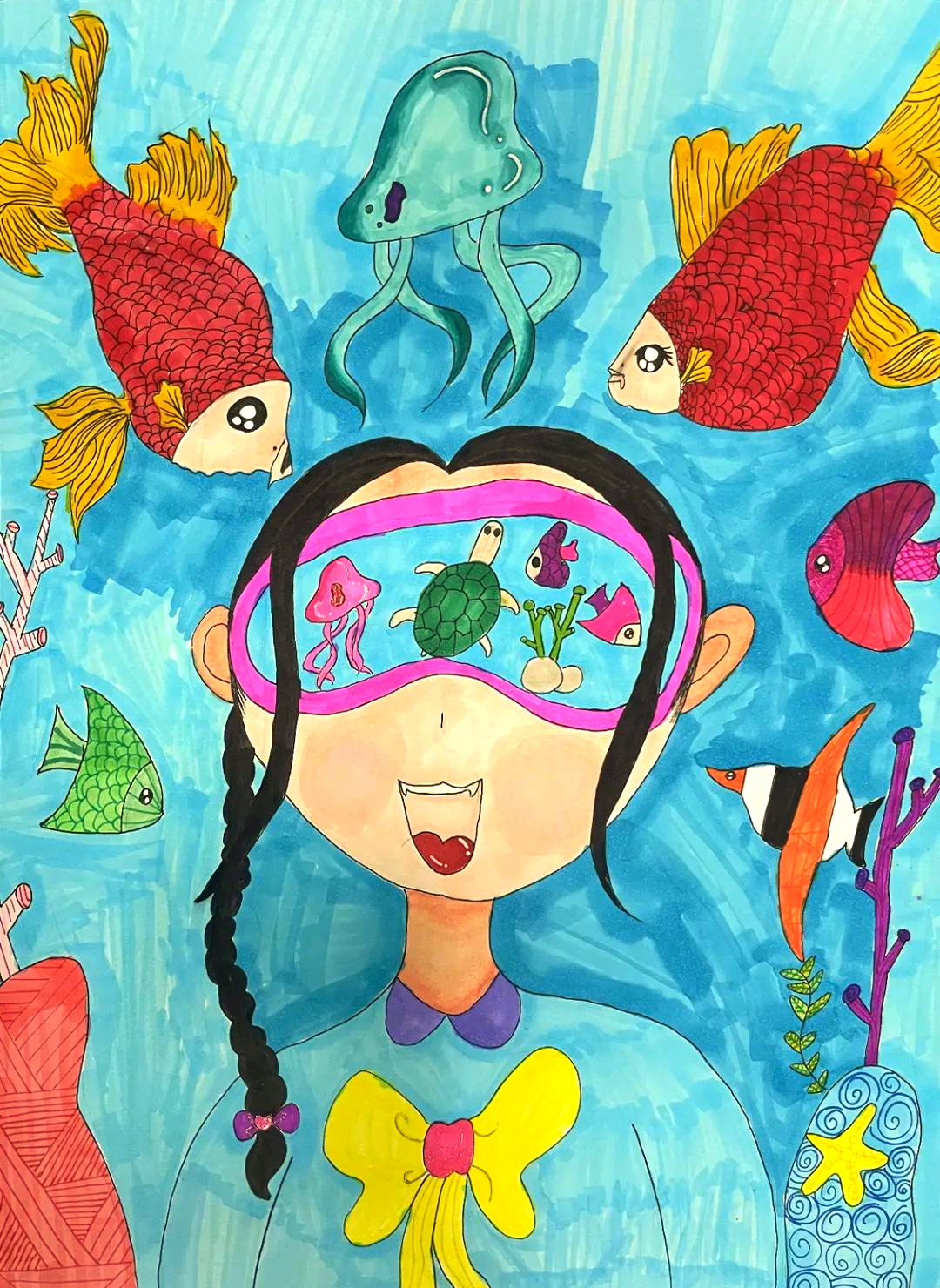 孩子眼中的世界:探索绘画中的情感与故事