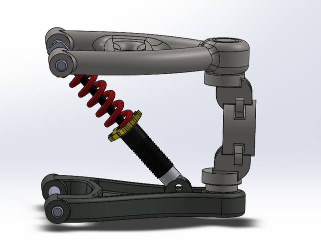 双叉臂式独立悬挂