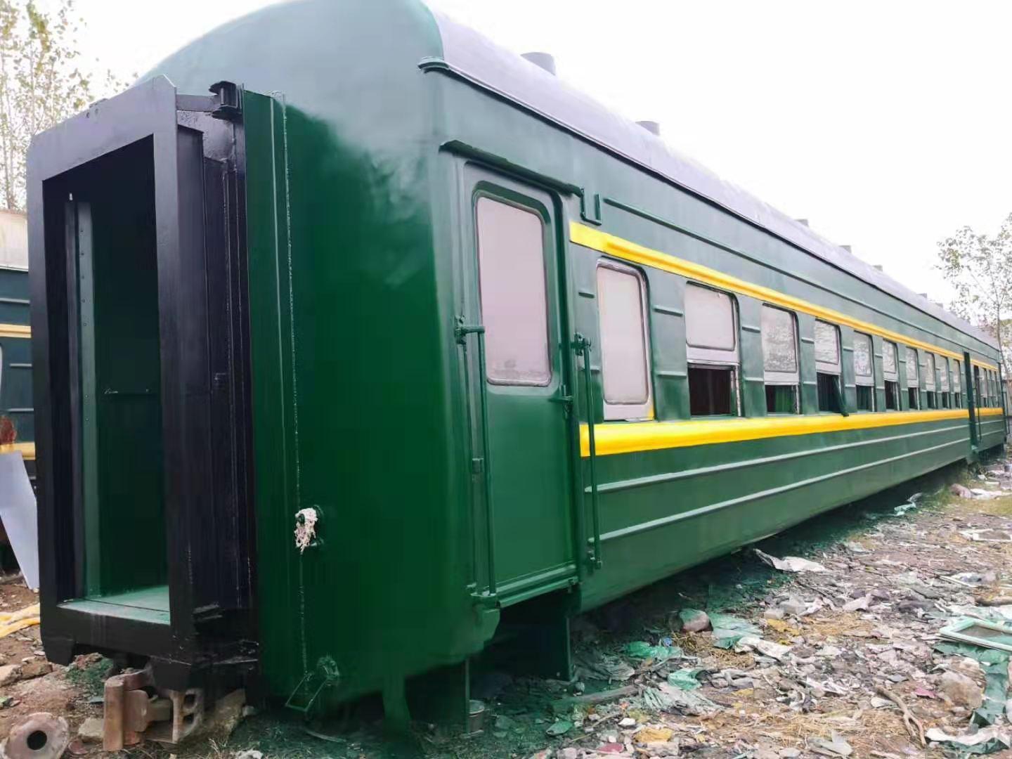 蒸汽复古火车头绿皮车厢制作|厂家|可做美食列车