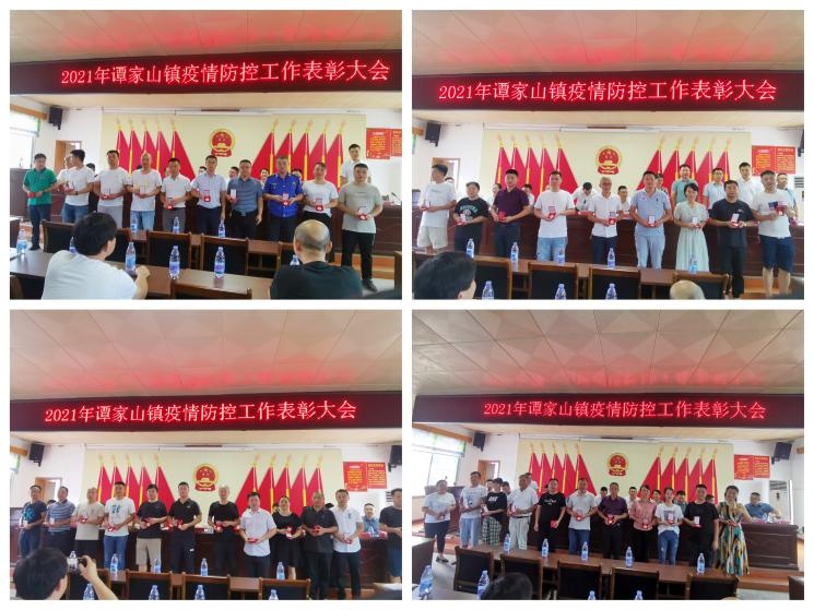 湘潭县谭家山镇:召开疫情防控表彰大会