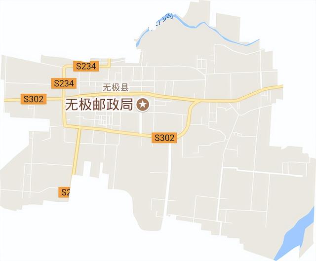 无极地图及街道图片