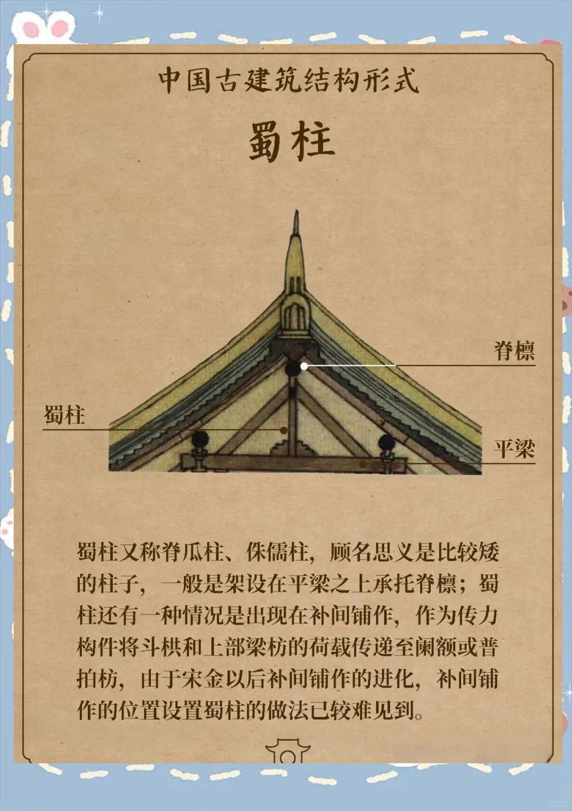 中国古建筑中的多样化"柱"结构解析