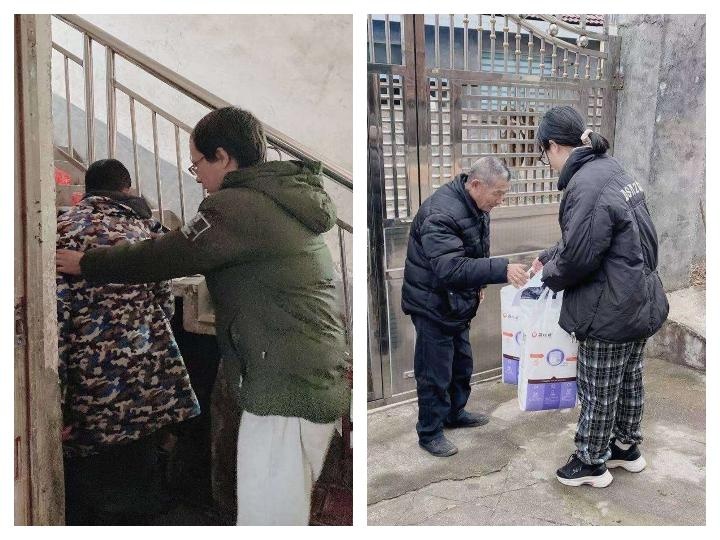 爱暖寒冬——特别的爱给特别的你——思聪中心小学开展送教上门教育