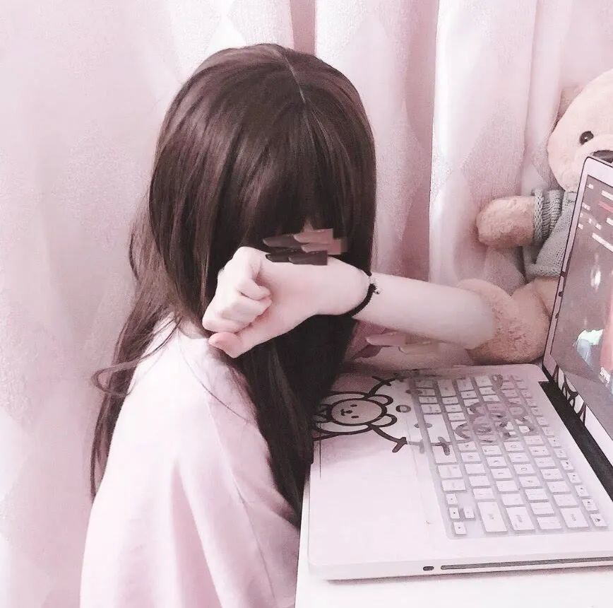 软妹头像:0223少女心粉嫩软妹学生头像