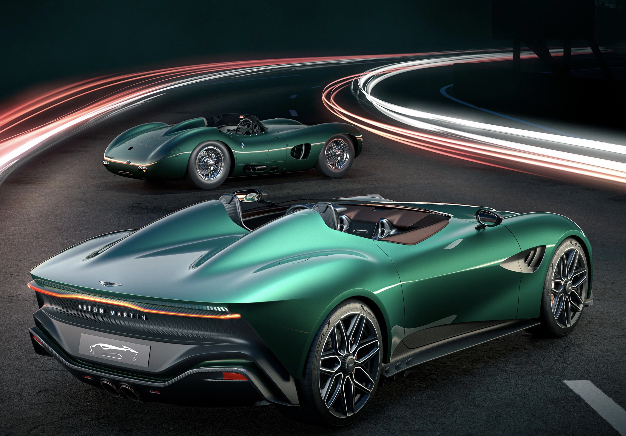 英伦风情的超级跑车,配敞篷车身 中置双出排气,705马力3.4s破百