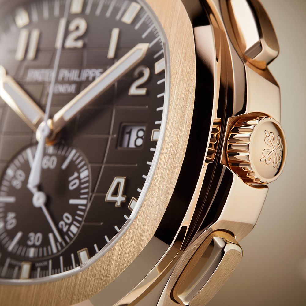 百达翡丽大号运动表 新款手雷5968 大腕周和肌肉猛男的爱