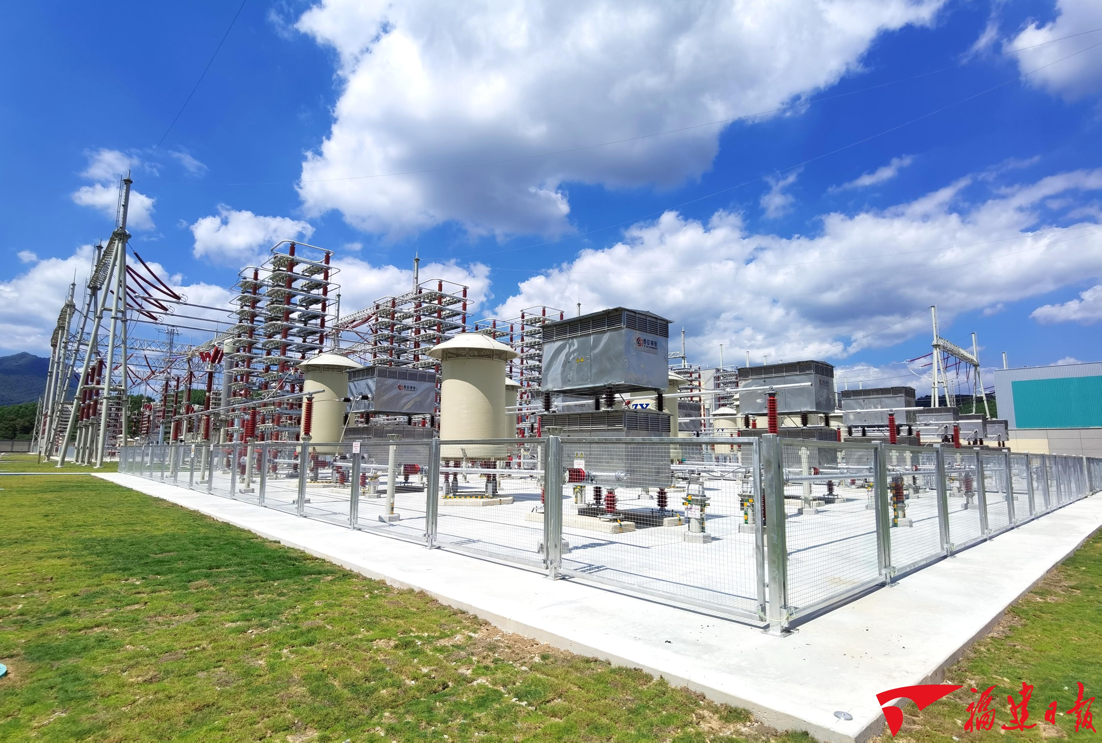 闽粤电力联网工程竣工投产