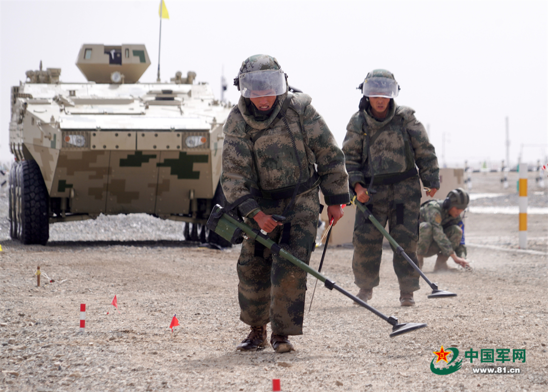 国际军事比赛-2022丨中国包揽"安全路线"单项赛四个项目第一名