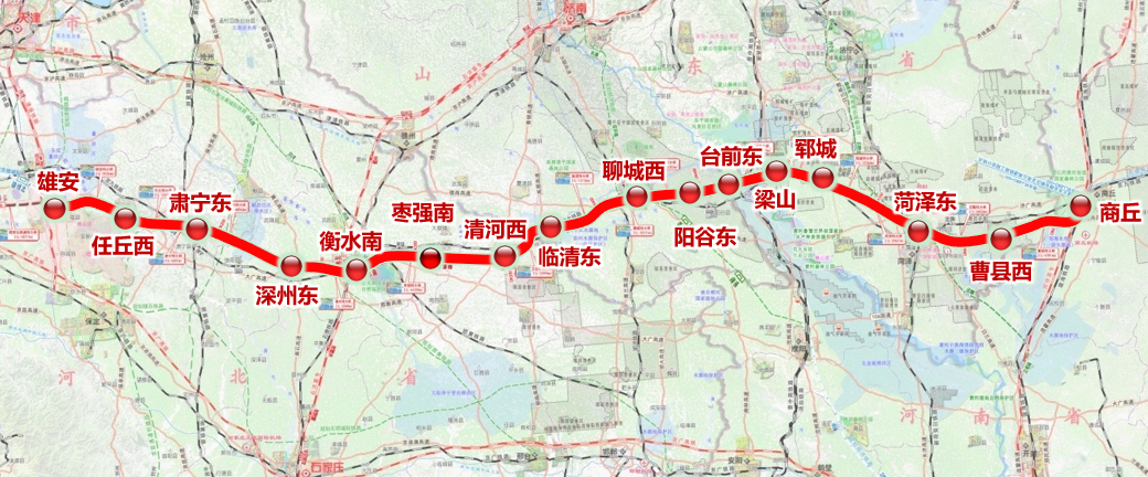 雄商高鐵全線首墩順利澆築完成