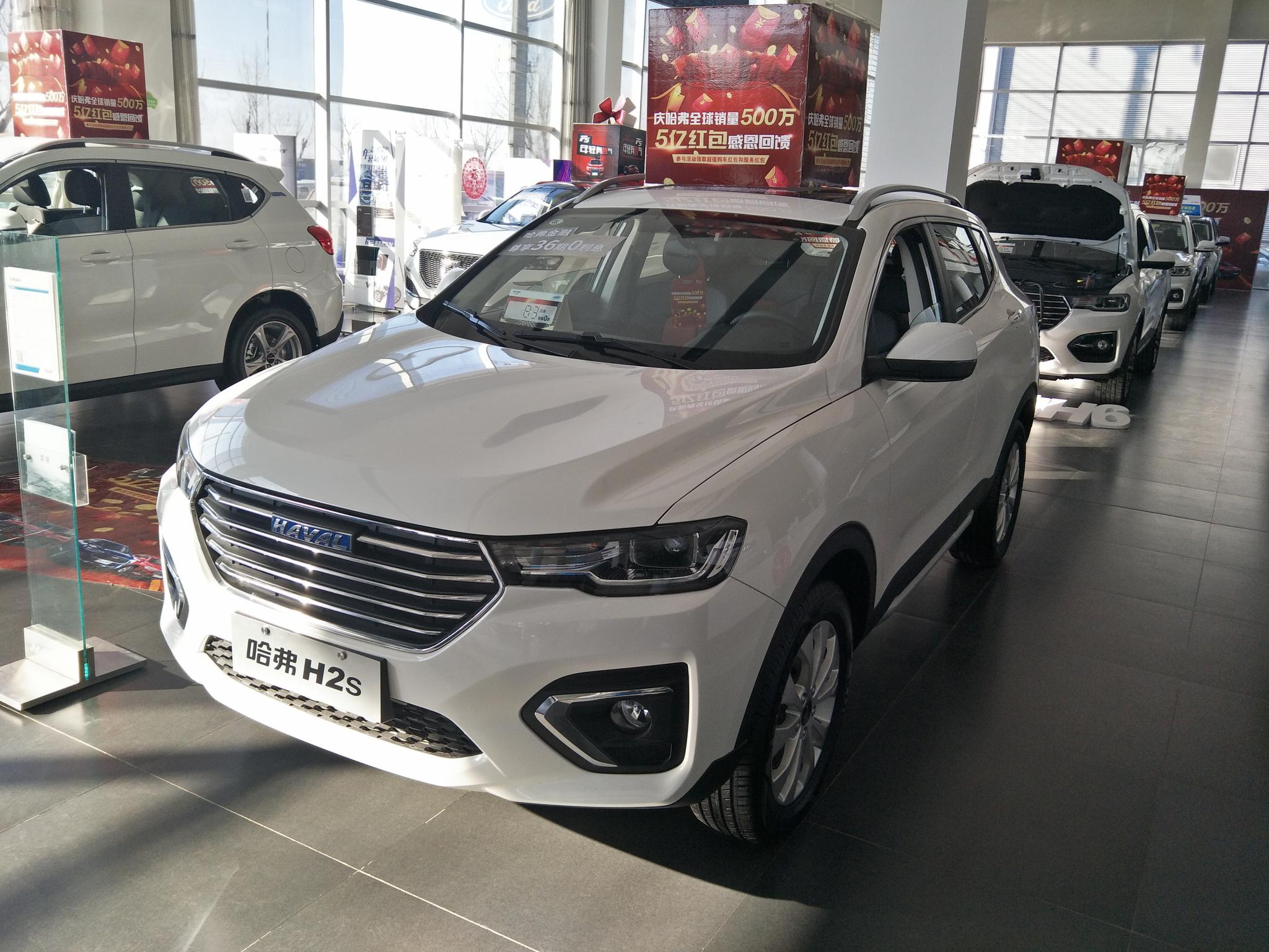 哈弗h2s红标舒适型和精英型外观一样吗