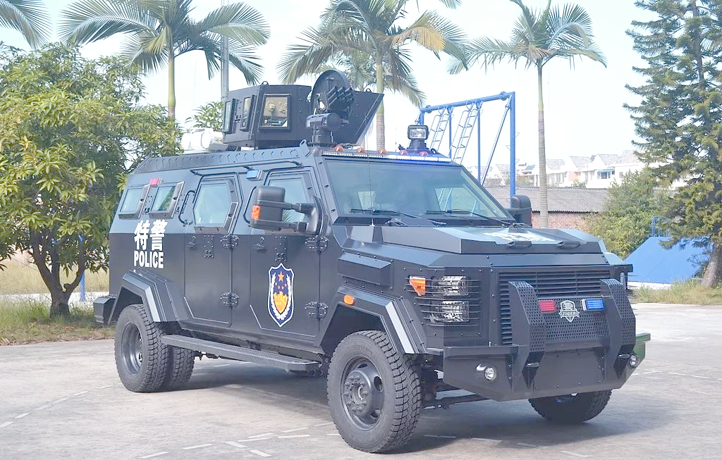 玉林巡特警特种车辆系列介绍:"虎式"装甲防暴车详解