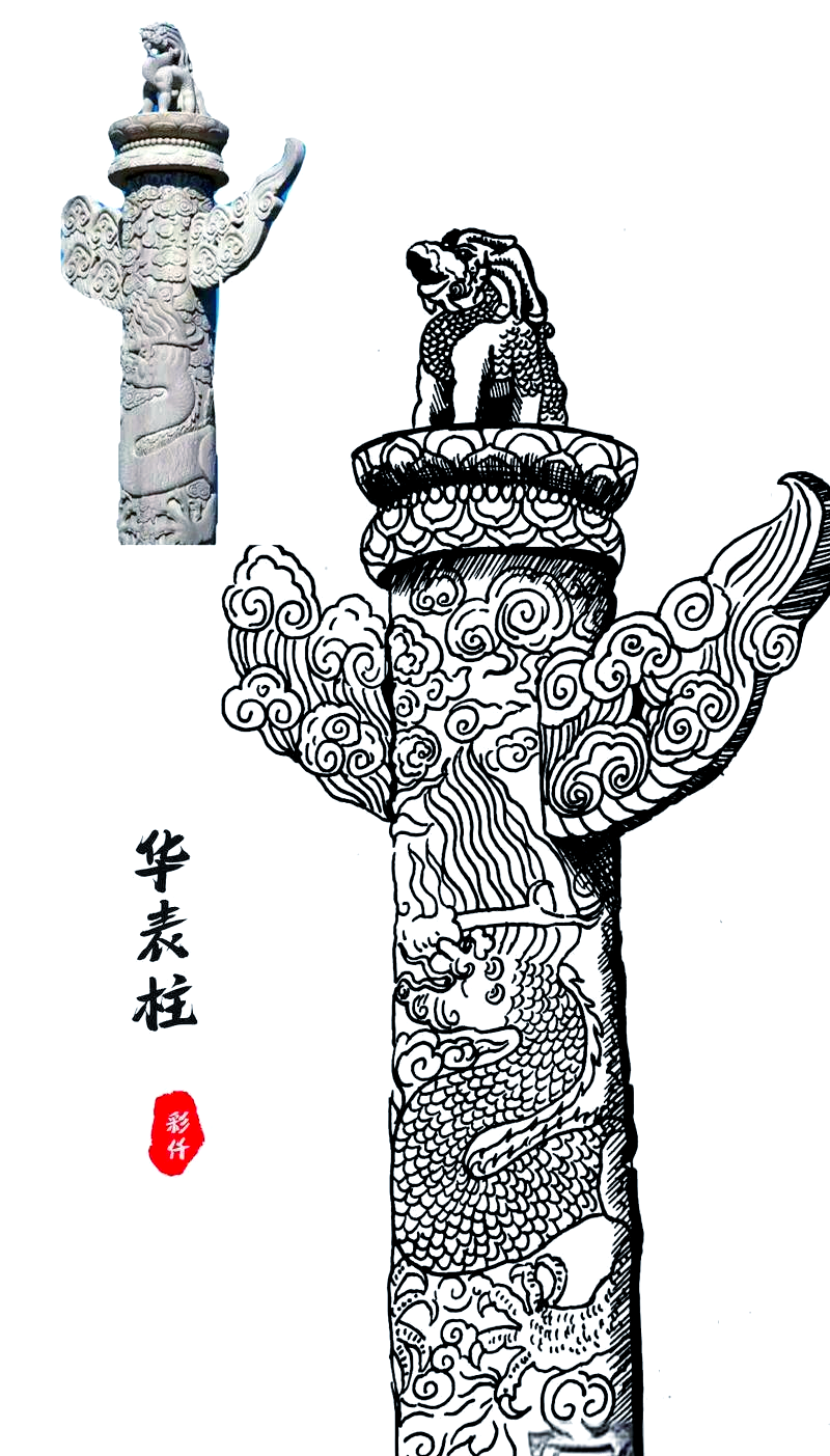 汉字与符号的深层关联:"华表"与"十字符"的宇宙观与信仰寄托