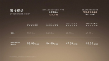 全系没低配 起步就是豪华版！一图看懂极氪9X配置差异