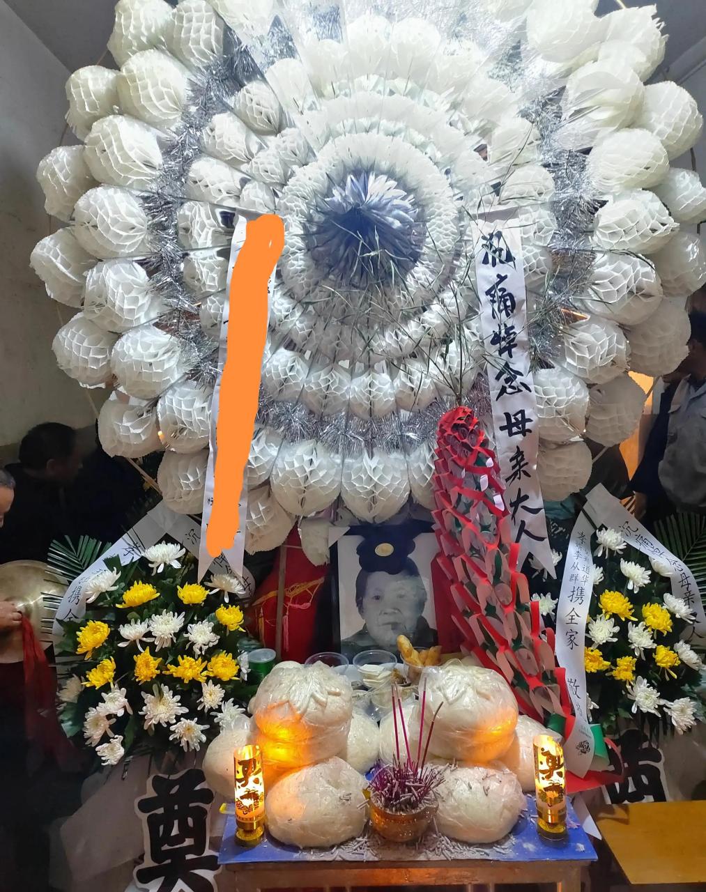 明天是二姑火化下葬的日子,今天晚上我们兄弟姐妹共12