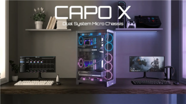 一个机箱塞两台PC！Tt推新款CAPO X机箱：上下双层AMD、Intel同时跑