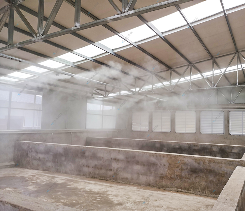 四川宜宾高县吉欣养殖场喷雾消毒案例