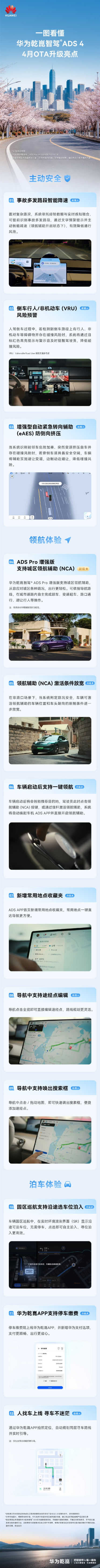 华为乾崑智驾放大招！Pro增强版终于能跑城区NCA了